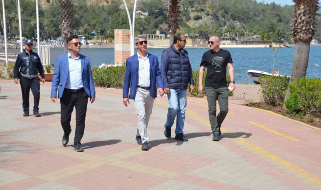 İçmeler son sürat yaza hazırlanıyor