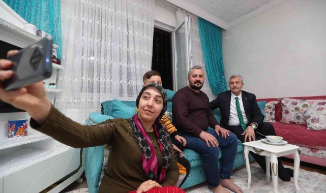 İftar sonrasında evlere misafir oluyor