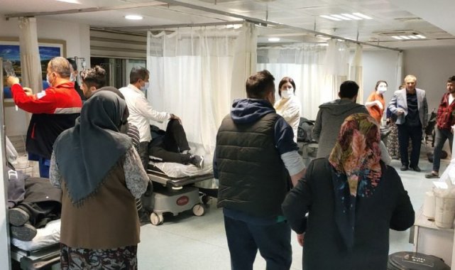 İftar yapan fırıncılar gıda zehirlenmesi şüphesi ile hastanelere kaldırıldı