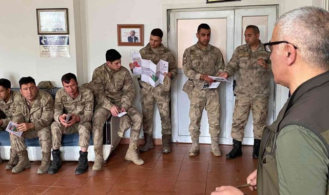 Iğdır'da Jandarma kaçak avlanmaya karşı eğitim aldı