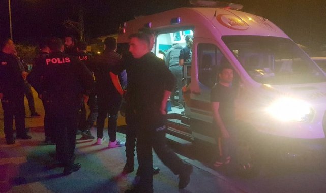 İki grup arasındaki tekmeli kavga: 1 yaralı