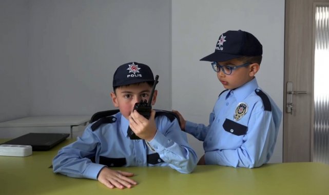İlçede bugün asayiş çocuklara emanet