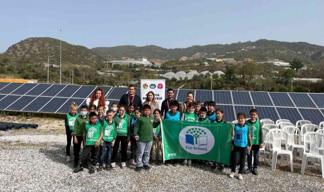 İlkokul öğrencileri Alanya Belediyesi'nin GES Projesi'ni gezdi