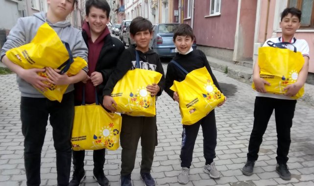 İmam Hatip Lisesi öğretmen ve öğrencilerinden örnek davranış