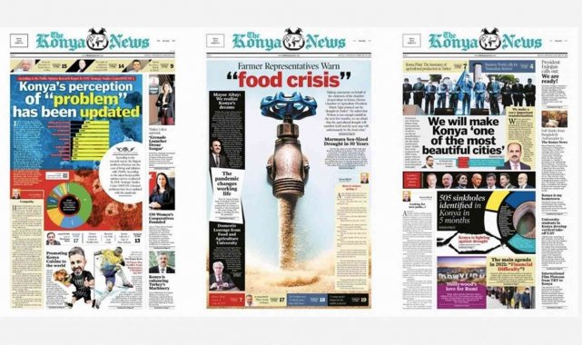 İngilizce gazete Konya'nın tanıtımına katkı sağlıyor