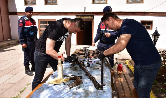 İnönü Savaşlarında kullanılan silahların bakımları yapıldı