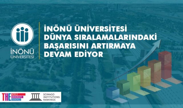 İnönü Üniversitesi, dünya sıralamalarındaki başarısını artırmaya devam ediyor