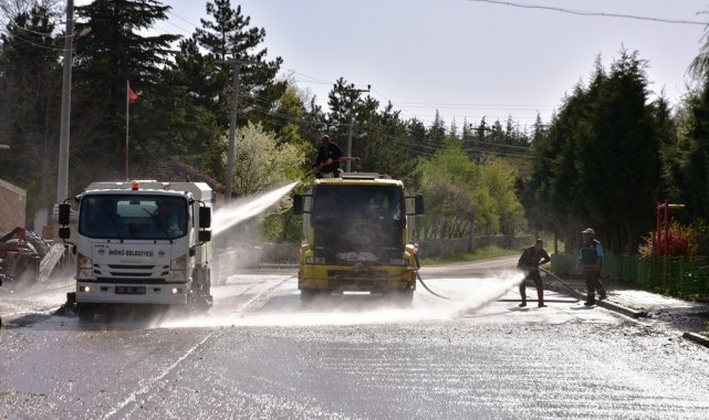 İnönü'de bayram temizliği çalışmaları başladı