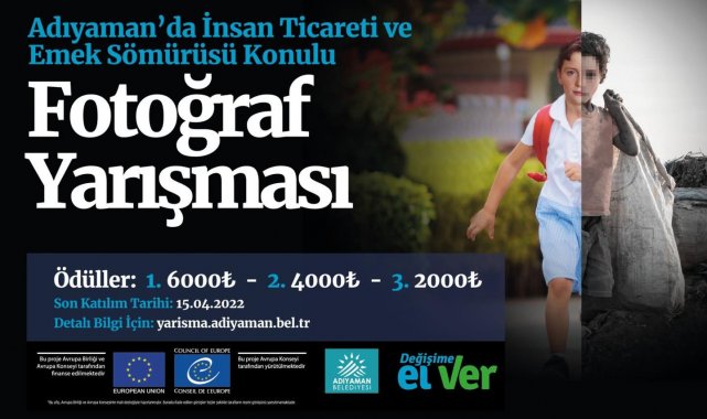 İnsan ticareti ve emek sömürüsü konulu yarışma düzenlenecek