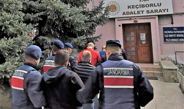 Isparta'da aranan telefon dolandırıcıları Denizli'de yakalandı