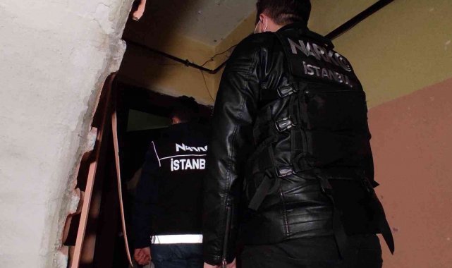 İstanbul'da şafak vakti narkotik operasyonu