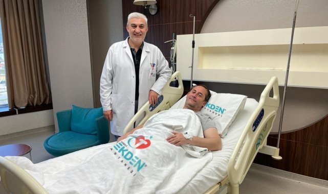 İstanbul'dan Denizli Tekden'e gelen hasta safra kesesi ameliyatı oldu