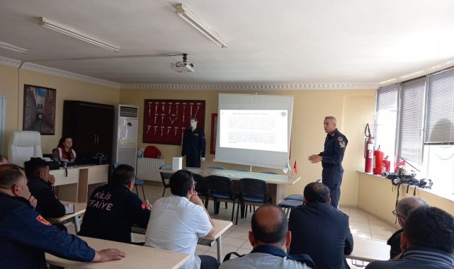 İtfaiye personeline kriminal eğitimi