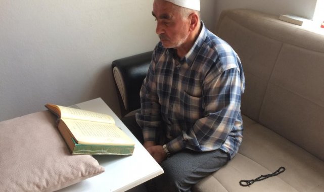 İtikaf için camiye kapandı