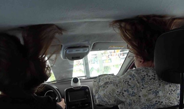 Jandarmadan &#039;trafik&#039; eğitimi: Simülasyon aracında kaza anını yaşadılar