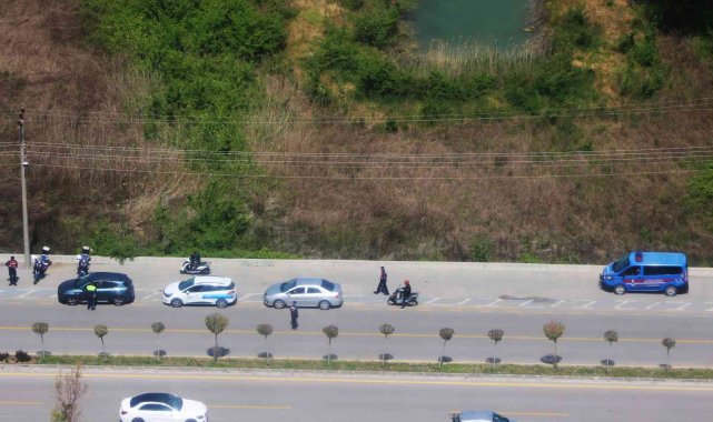 Jandarmadan bayram öncesi havadan-karadan denetim