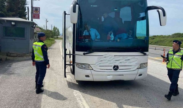 Jandarmadan toplu taşıma araçlarına sivil kıyafetli denetim