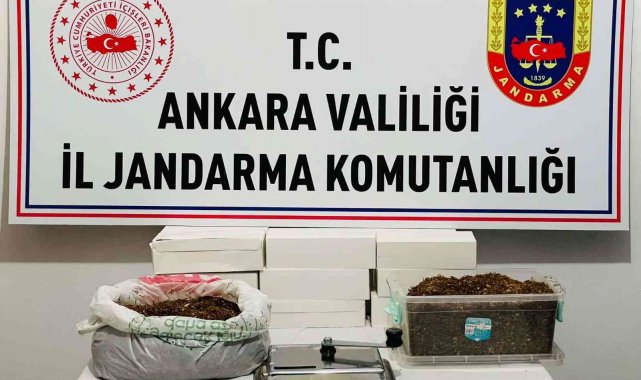 Jandarmadan tütün kaçakçılarına darbe