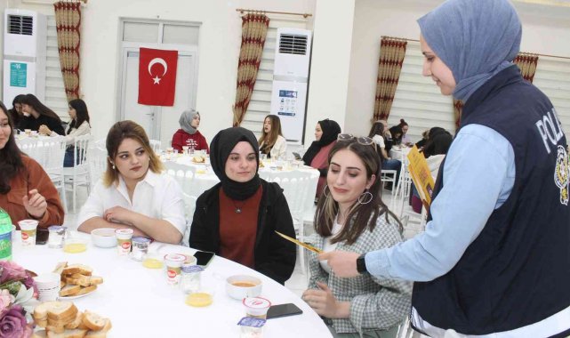Kadına şiddetin önlenmesi için polis her fırsatı değerlendiriyor