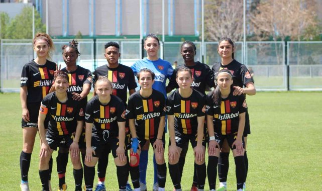 Kadınlar Süper Ligi: Kayserispor: 1- Çaykur Rizespor: 0