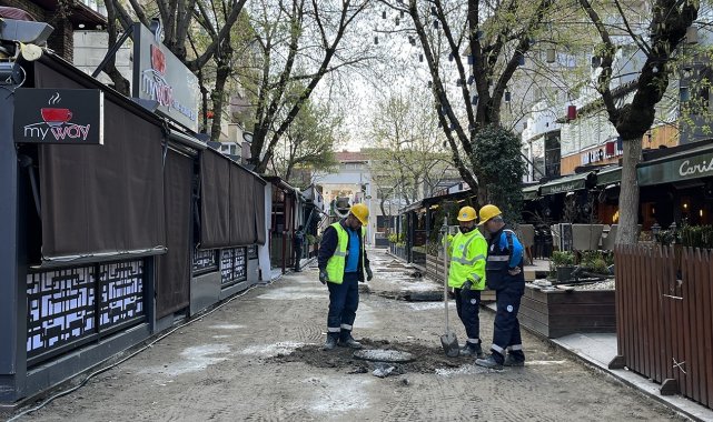 Kafeler Sokağı yenilenen yüzüyle bölgeye değer katacak