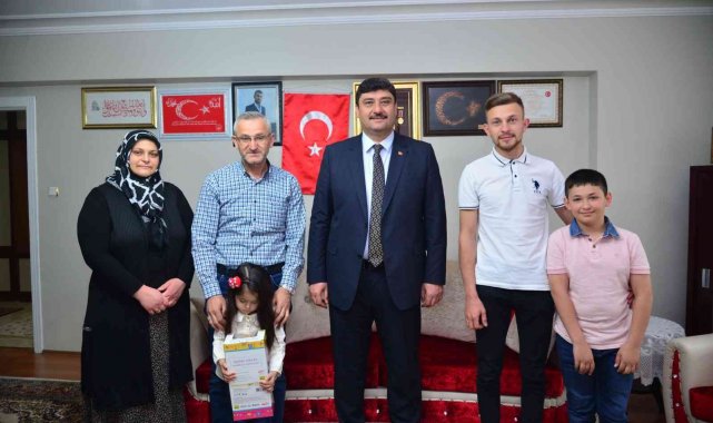 Kahramankazan Belediye Başkanı Oğuz&#039;dan şehit ailelerine anlamlı ziyaret