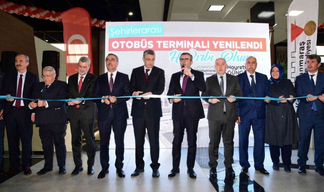 Kahramanmaraş şehirlerarası otobüs terminali açıldı