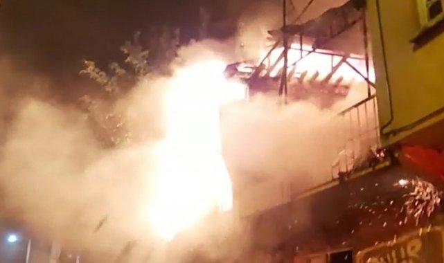 Kahramanmaraş'ta ikamet yangını korkuttu