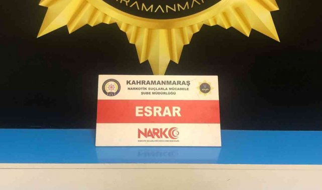 Kahramanmaraş'ta uyuşturucuya 2 gözaltı