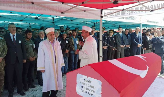 Kahramanmaraşlı şehit son yolculuğuna uğurlanıyor