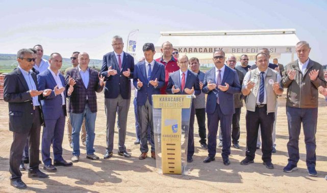 Karacabey'de tarım ile teknolojiyi birleştiren yeni yatırımın temelleri atıldı