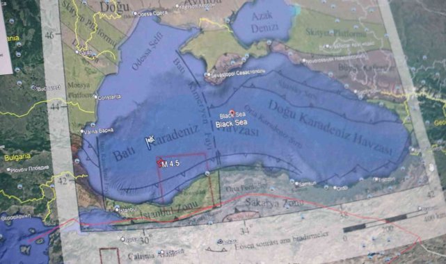 Karadeniz&#039;deki 4,4 büyüklüğündeki depremin ardından