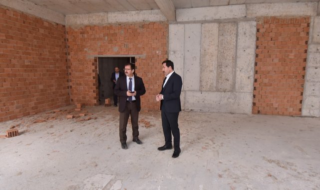 Karatay&#039;ın yeni aşevi inşaatı devam ediyor