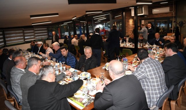 Kartepe'nin muhtarları devam eden yatırımları görüştü