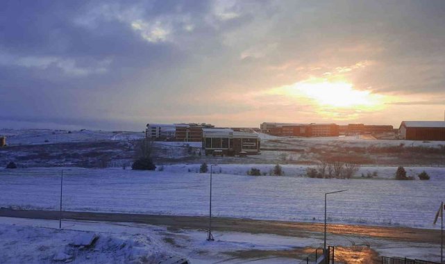 Kastamonu&#039;da kar yağışı etkili oldu