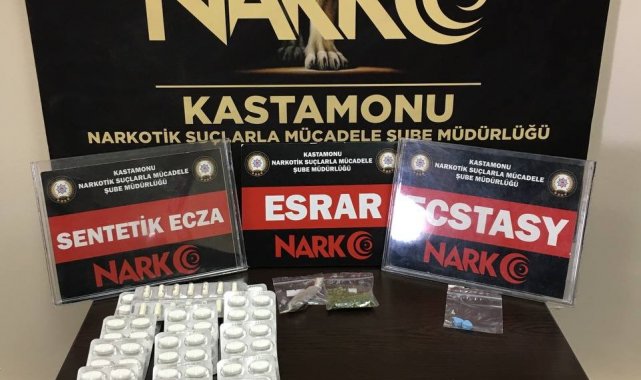 Kastamonu'da uyuşturucu operasyonu: 1 gözaltı