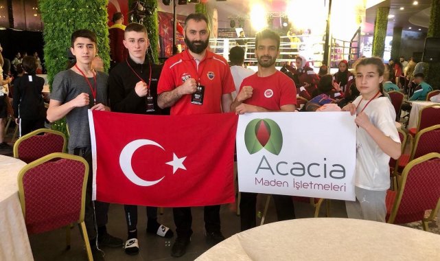 Kastamonulu kick-boks sporcuları Yalova'dan başarıyla döndü