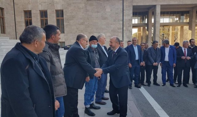Kavuncu, köy muhtarlarını mecliste ağırladı