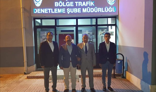 Kavuncu, Polis Haftası&#039;nda polislerle buluştu