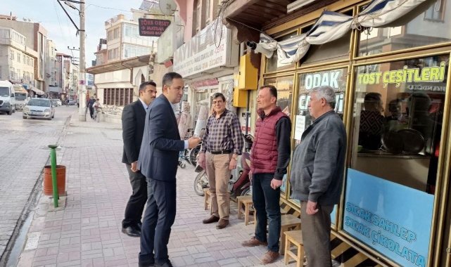 Kaymakam Bolat vatandaşlarla bir araya gelmeye devam ediyor