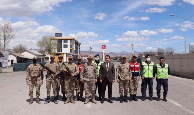 Kaymakam Çelik'ten asayiş denetimi