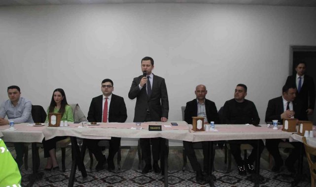 Kaymakam Demirer ve Başkan Altın, iftarda polis teşkilatı ile bir araya geldi