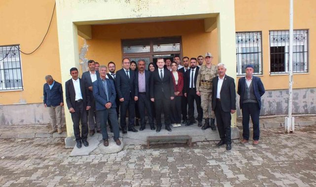 Kaymakam Demirer&#039;den köy okullarına ziyaret