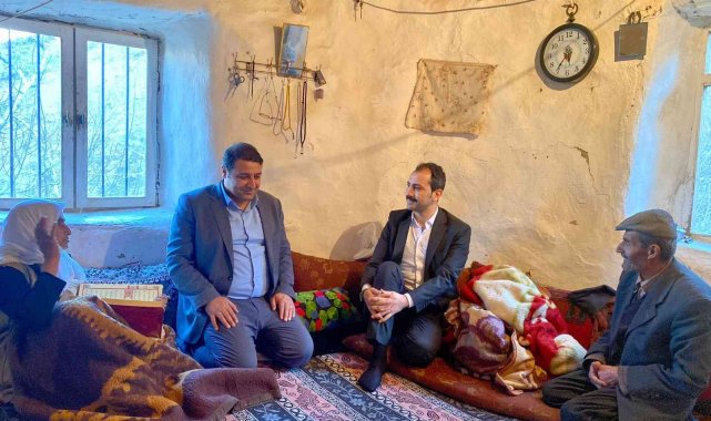 Kaymakam Kundakçı&#039;dan yaşlı ve mağdur ailelere ziyaret