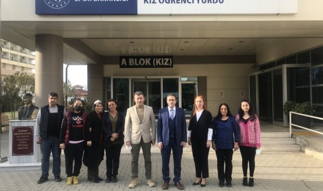 Kaymakam Memiş öğrenci yurtlarını ziyaret etti