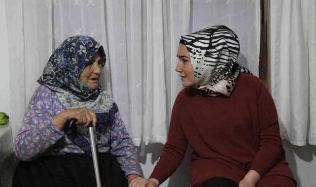 Kaymakam Saçal, Şadan Teyze'nin iftar sofrasına konuk oldu