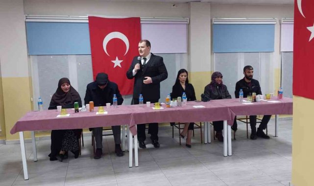 Kaymakam Yılmazer şehit yakınlarıyla iftarda buluştu