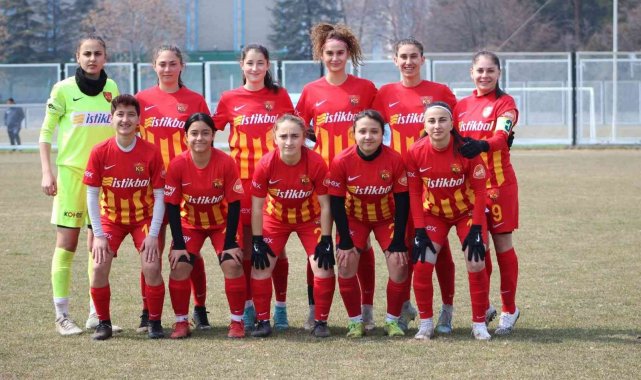Kayseri Kadın Futbol Kulübü galibiyete hasret