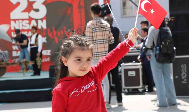 Kayseri'de 23 Nisan coşkusu
