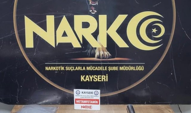 Kayseri'de uyuşturucu operasyonu: 2 gözaltı